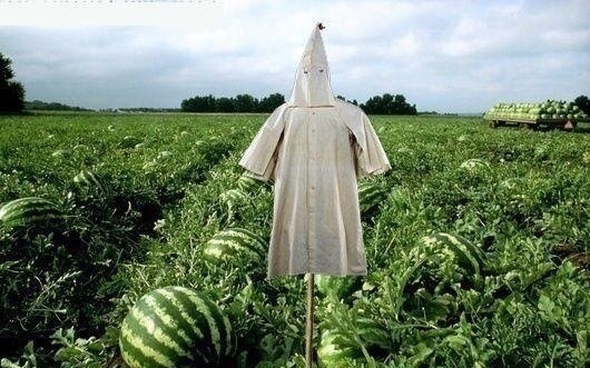 Watermelon-scarecrow
